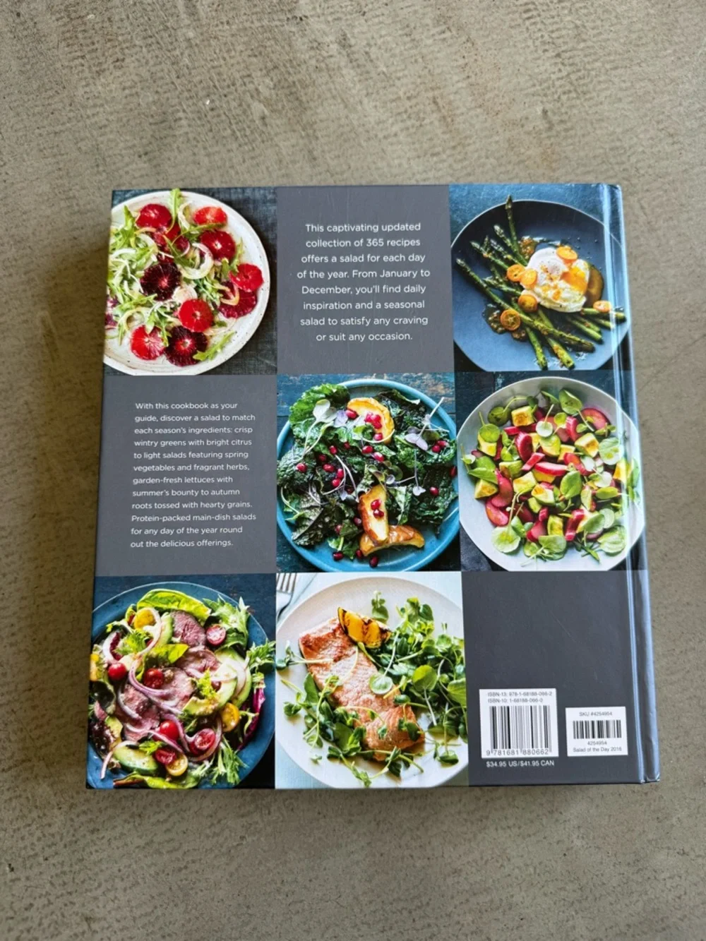 Williams Sonoma / Salad of the Day Cookbook / 365 Recipes